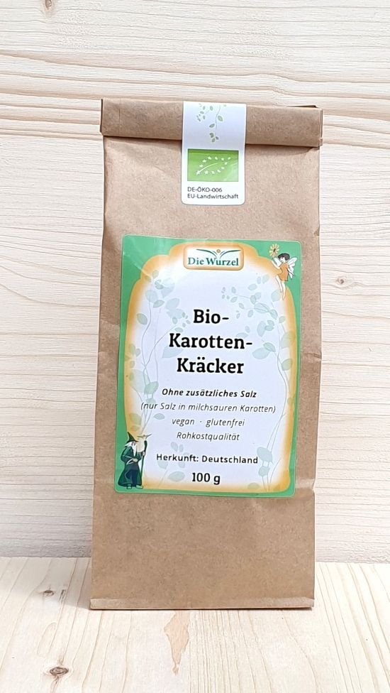 Bio-Karotten-Kräcker, 100 g
