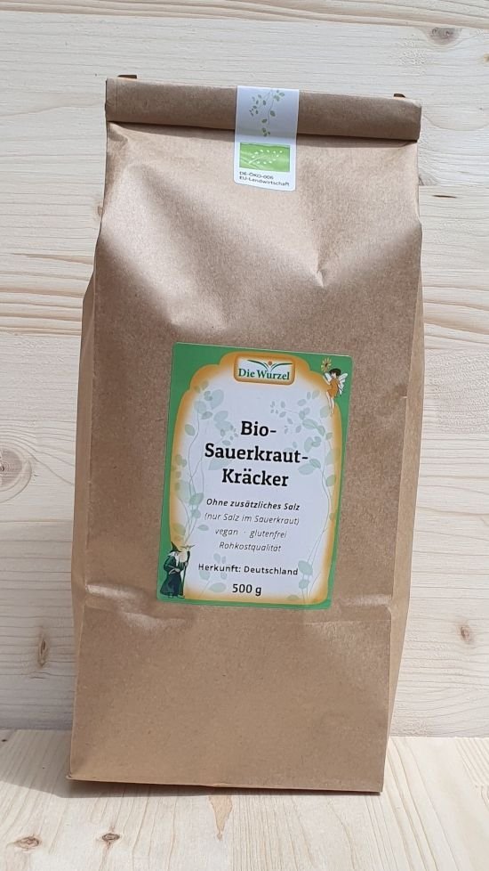 Bio-Sauerkraut-Kräcker ohne Salz, 500 g