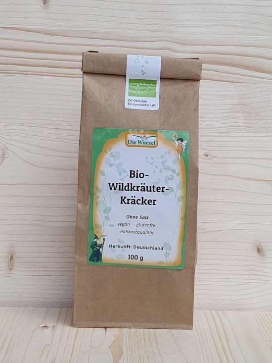Bio-Wildkräuter-Kräcker, 100 g