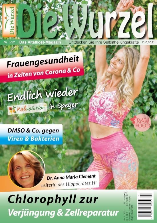 Chlorophyll (die Urkost des Menschen) zur Verjüngung & Zellreparatur – Anne-Madeleine Kleinwächter