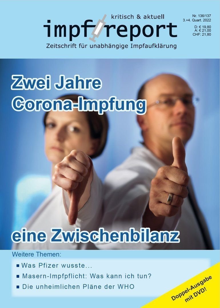 Impfreport Nr. 136/137 – Zwei Jahre Corona-Impfung – Hans U.P. Tolzin