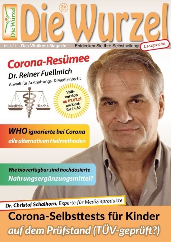 L-Paket: 500 Wurzel-Leseproben 3/2021 – Dr. Reiner Fuellmich