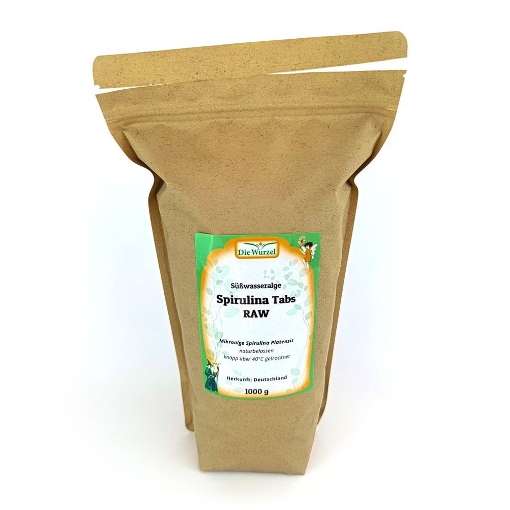 Nachfüllpack Spirulina-Platensis-Tabs RAW, 1000 g
