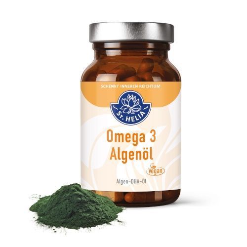Omega 3 Algenöl – St. Helia, 90 Kapseln