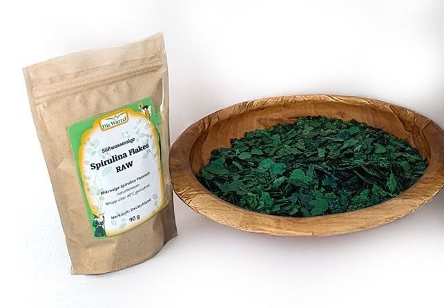 Spirulina-Platensis-Flakes RAW, 90 g