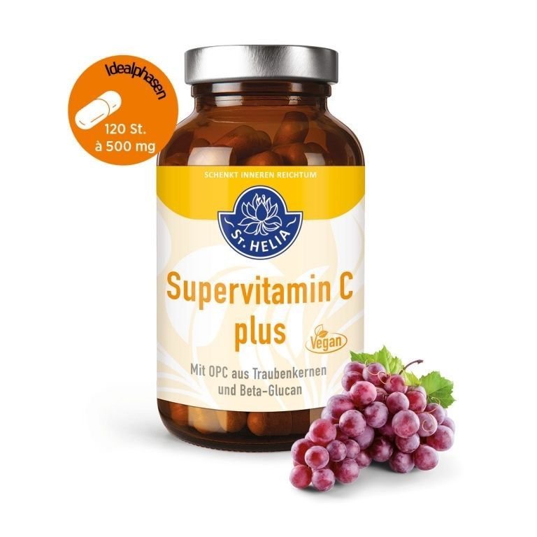 Supervitamin C plus – St. Helia, 90 Kapseln